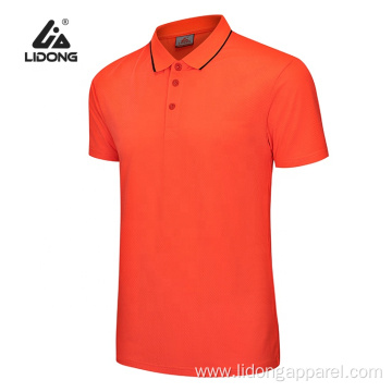 Lidong Custom Logo Company Uniform Breathable Work Shirts